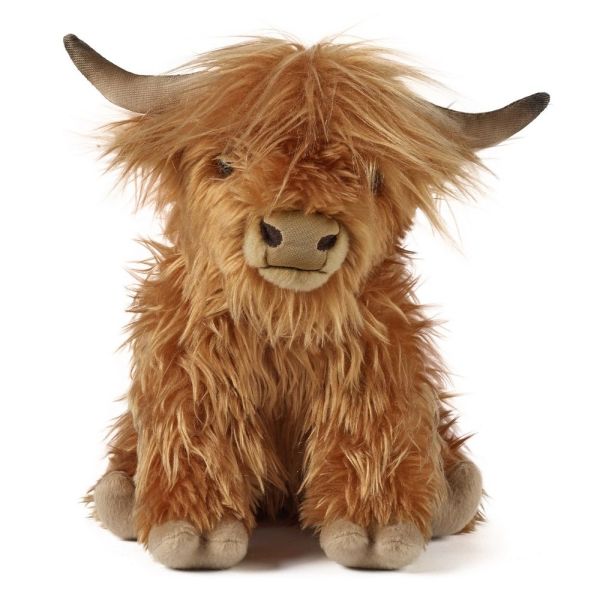 Highland Cow Large With Sound - 30cm